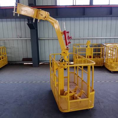 起重機高空施工吊籃 久恒自制隨車吊吊車頂框 高空施工吊車吊框