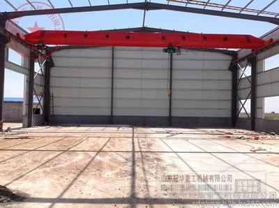 銷售萊州市5噸10噸16噸20噸單梁起重機 價格 生產廠家圖片_高清圖_細節圖-山東冠華重工機械 -